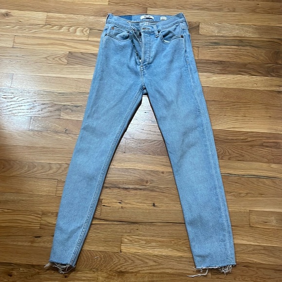 Re/Done Denim - Re/Done 90s High Rise Ankle Crop
